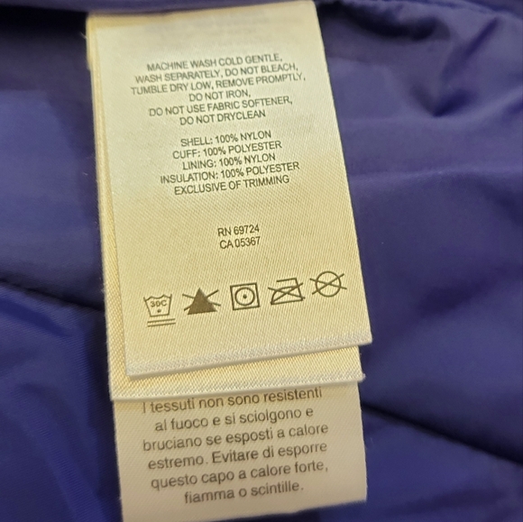 Columbia women size Med Powder Pillow Hybrid Jacket in purple - Picture 9 of 15